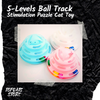 5-Levels Ball Track Stimulation Puzzle Cat Toy ✔ - TopCats.Store