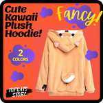 CUTE KAWAII PLUSH HOODIE - TopCats.Store