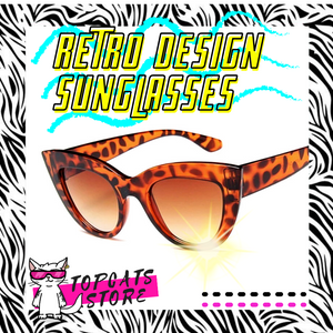 Retro Cat Shape Design Sunglasses 🕶 [9 Colors] 🛍️ SALE! 🔥 - TopCats.Store