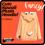 CUTE KAWAII PLUSH HOODIE - TopCats.Store