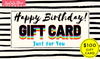 Happy Birthday 🎈🎂 $100 Gift Card - TopCats.Store