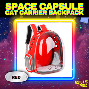 Space Capsule Cat Carrier Backpack 🚀 [9 Colors] 🛍️ - TopCats.Store
