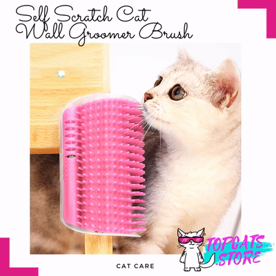 Self Scratch Cat Wall Groomer Brush ✨ [9 Colors] 🛍️ SALE! 🔥 - TopCats.Store