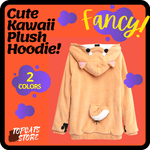 CUTE KAWAII PLUSH HOODIE - TopCats.Store