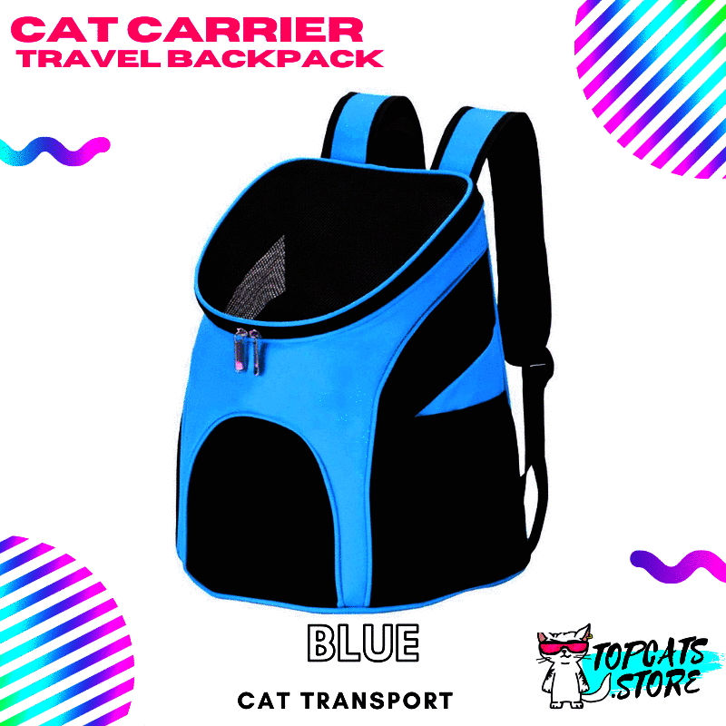 Cat Carrier Travel Backpack 🎒 [4 Colors + 2 Sizes] 🛍️ NEW❗ - TopCats.Store