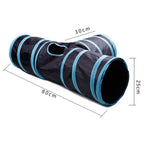 2/3/5 Holes Foldable Pet Cat Tunnel Toys Kitten Rabbit Indoor Outdoor Hanging Ball Training Toys Play Tunnel Tubes Cat Supplies - TopCats.Store