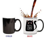 330ml Cute Cat Magic Mug Temperature Color Changing Chameleon Mugs Heat Sensitive Cup Coffee Tea Milk Mug Novelty Gifts - TopCats.Store