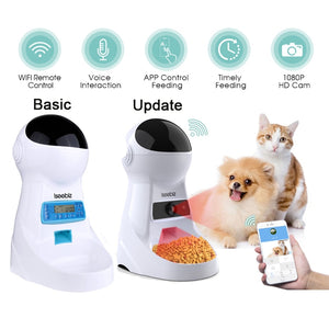 LCD Screen Automatic Food Dispenser 🕒😺 [3 Models] 💥NEW❗ - TopCats.Store