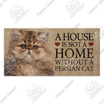 Putuo Decor Cat Plaque Wood Signs Lovely Decorative Plaque Wood Hanging Sign for Pet Cat Houses Decor Wall Decor Home Decoration - TopCats.Store