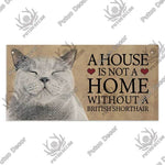 Putuo Decor Cat Plaque Wood Signs Lovely Decorative Plaque Wood Hanging Sign for Pet Cat Houses Decor Wall Decor Home Decoration - TopCats.Store