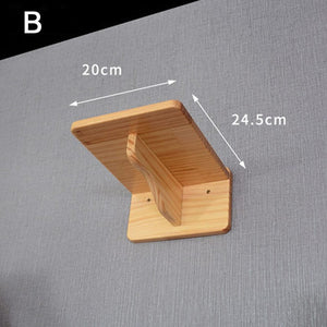 Pet Wall-mounted Cat Climbing Frame Cat Tree House Wooden Sturdy Platform Cat House Toy - TopCats.Store