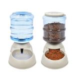 3.75L Dog Cat Large Automatic Feeder Drinker Food Water Dispenser Pet Bowl Dish - TopCats.Store