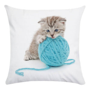 Animal Cute Cat Decorative Pillows Case Super Soft Print Cushion Cover  Living Room Decoration Accessories Home Decor for Chair - TopCats.Store