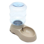 3.75L Dog Cat Large Automatic Feeder Drinker Food Water Dispenser Pet Bowl Dish - TopCats.Store