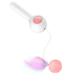 1Pc Cat Toy Cute And Interesting Feather Stick Toy Interactive Puzzle Smart Pet Cat Ball Tease Toy Interactive Stick Cat Supplie - TopCats.Store