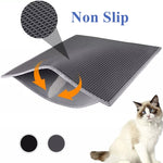 Cat Sand Litter Mat Toilet Double Side Waterproof Pets Trapper Cats Litter Box Self Cleaning  EVA Non-slip Carpet Pet Supplies - TopCats.Store