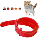 Adjustable Cat Flea Collar Hot Sale Anti Tick Flea Mosquitoes Remove Flea Ring Pet Protect Rubber Necklace Flea Efficient Killin - TopCats.Store