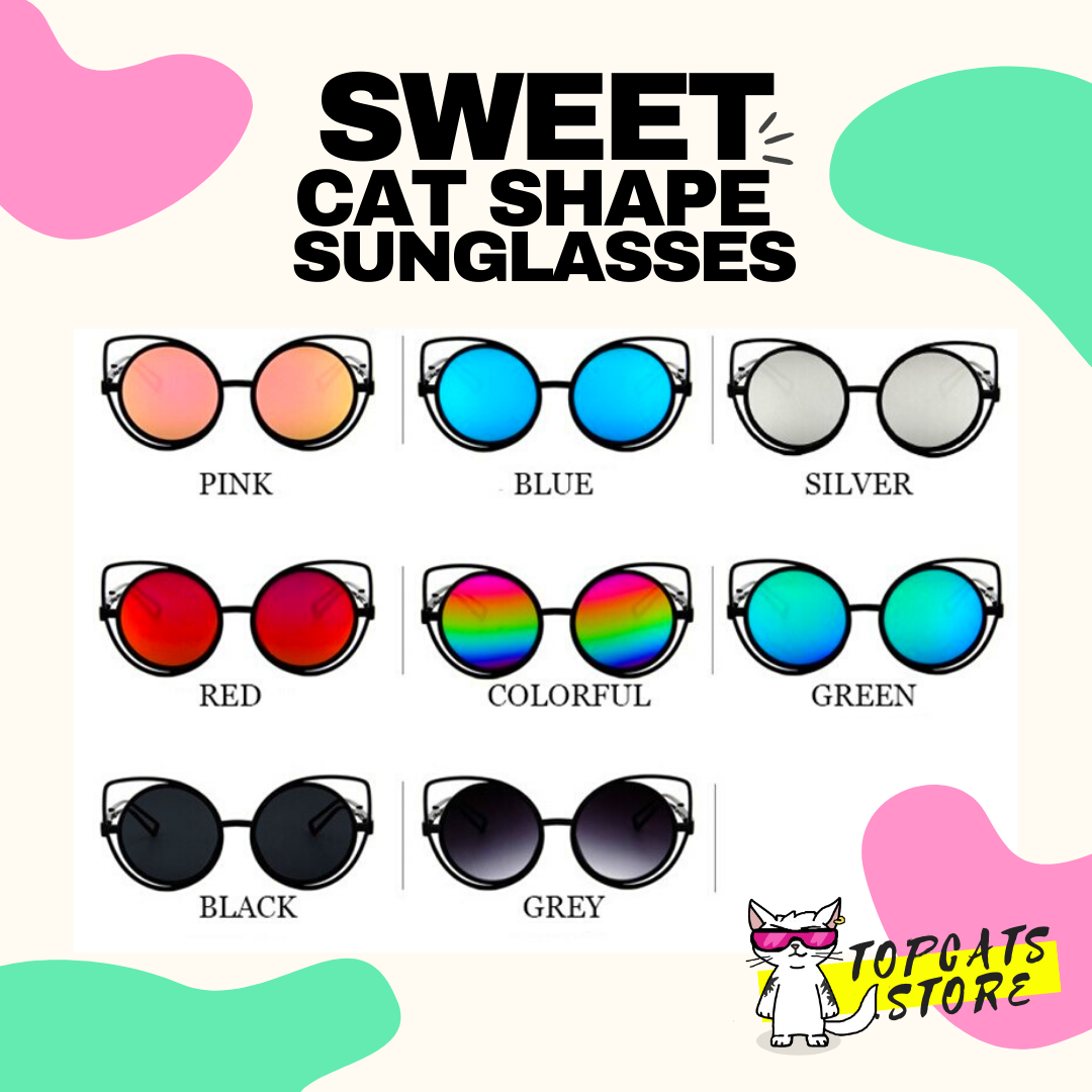 Sweet Cat Eye Sunglasses ❌ - TopCats.Store