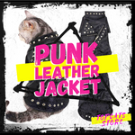 PuNk Leather Cat Jacket 🤘 Closplay Costumes 🎶 [All Sizes] 🛍️ SALE! 🔥 - TopCats.Store