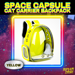 Space Capsule Cat Carrier Backpack 🚀 [9 Colors] 🛍️ - TopCats.Store