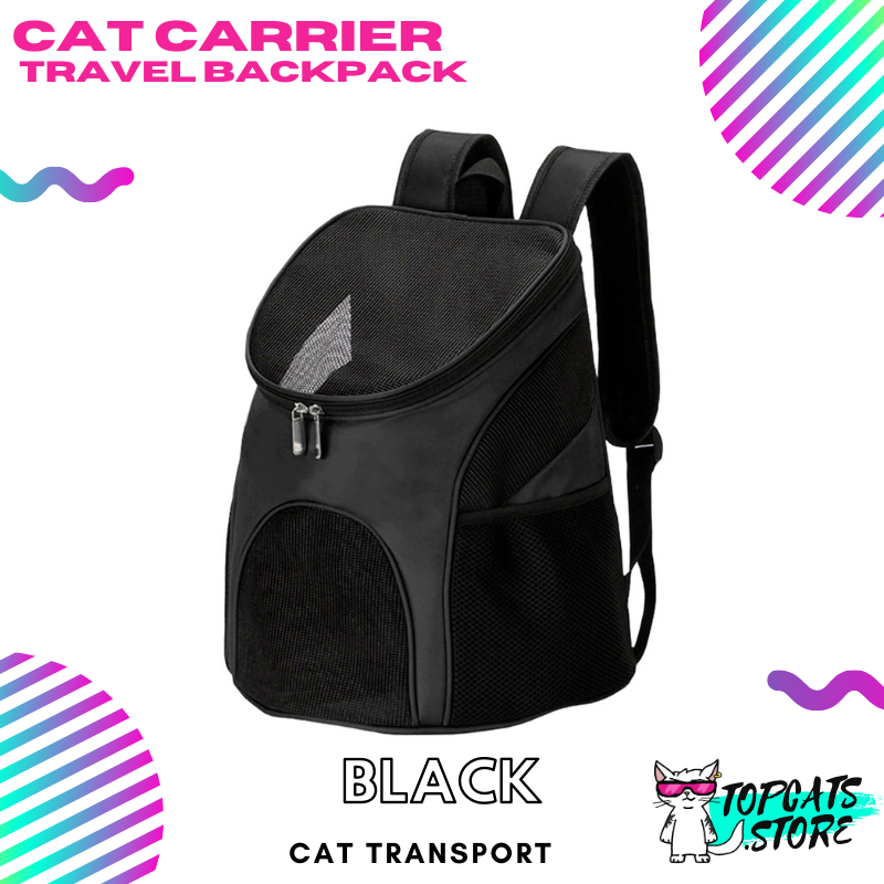 Cat Carrier Travel Backpack 🎒 [4 Colors + 2 Sizes] 🛍️ NEW❗ - TopCats.Store