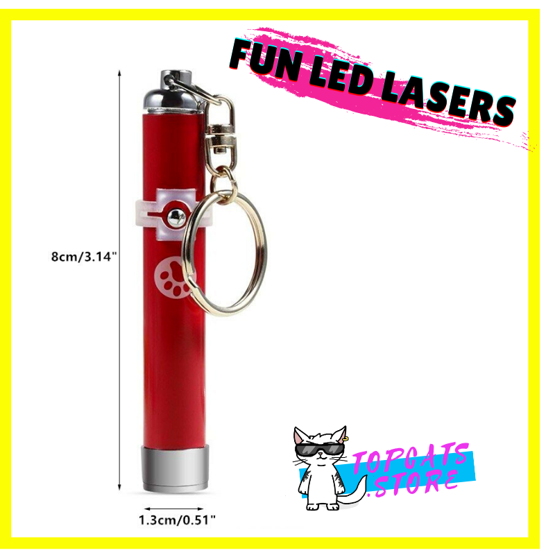 Fun LED Laser Cat Toy 😻 [5 Colors] 🛍️ SALE! 🔥 - TopCats.Store