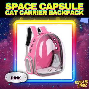 Space Capsule Cat Carrier Backpack 🚀 [9 Colors] 🛍️ - TopCats.Store