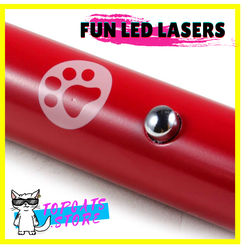 Fun LED Laser Cat Toy 😻 [5 Colors] 🛍️ SALE! 🔥 - TopCats.Store