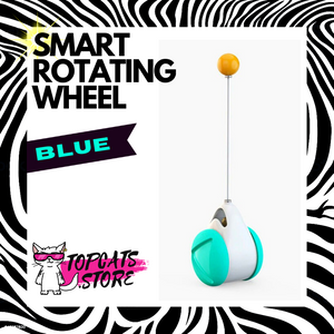 Smart Rotating Wheel Toy ⌁ Interactive Cat Toys ⚡ [5 Colors] 🛍️ SALE!🔥 - TopCats.Store