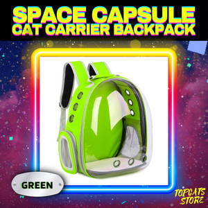 Space Capsule Cat Carrier Backpack 🚀 [9 Colors] 🛍️ - TopCats.Store