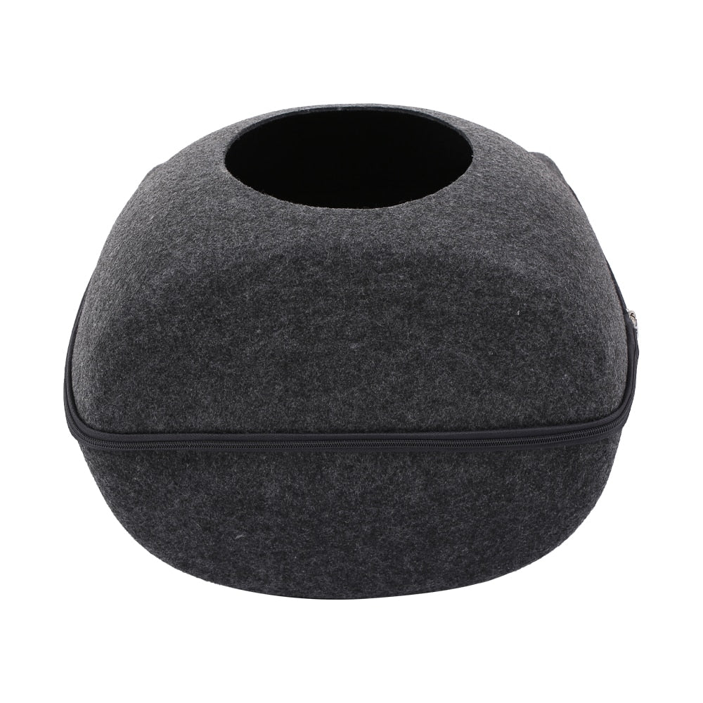 ROUND SLEEPING NEST WITH CUSHION - TopCats.Store