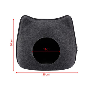 ROUND SLEEPING NEST WITH CUSHION - TopCats.Store