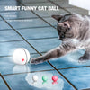 360 Degree Interactive Pet LED Glowing Motion Ball Toy Electric Automatic USB Charging Cat Kitten Dog Playing - TopCats.Store