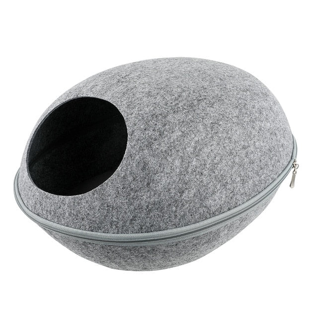 ROUND SLEEPING NEST WITH CUSHION - TopCats.Store