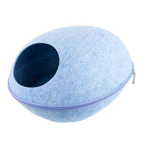 ROUND SLEEPING NEST WITH CUSHION - TopCats.Store