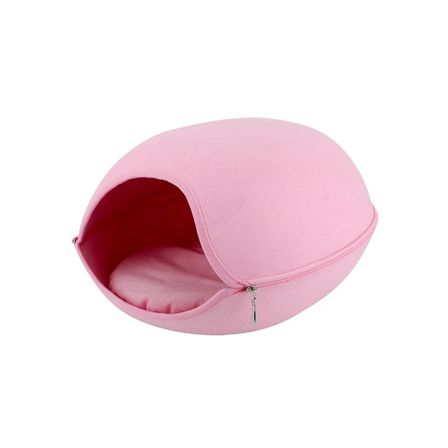 ROUND SLEEPING NEST WITH CUSHION - TopCats.Store