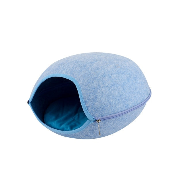 ROUND SLEEPING NEST WITH CUSHION - TopCats.Store