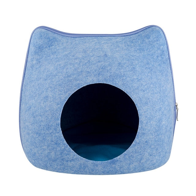 ROUND SLEEPING NEST WITH CUSHION - TopCats.Store