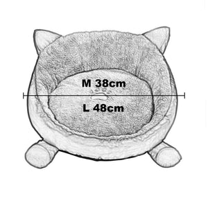 SOFT ROUND CUSHION BED - TopCats.Store