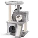 Fast Domestic Delivery Pet Cat Tree Tower Condo House Scratcher Post Toy for Cat Kitten Cat Jumping Toy with Ladder Playing Tree - TopCats.Store