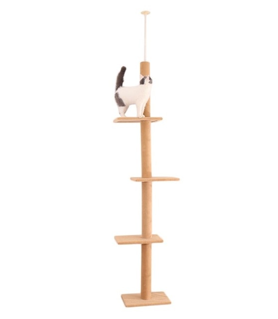 Fast Domestic Delivery Pet Cat Tree Tower Condo House Scratcher Post Toy for Cat Kitten Cat Jumping Toy with Ladder Playing Tree - TopCats.Store