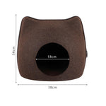 ROUND SLEEPING NEST WITH CUSHION - TopCats.Store