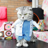 Funny Cute Pet Costume Dog Cat Doctor Costume Pet Doctor Clothing Halloween Christmas Pet Dressing Up Cosplay Clothing - TopCats.Store