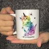 cat lover coffee Mugs  i am so mewogical  funny unicorn cat 350ml ceramic mug - TopCats.Store