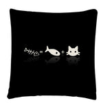 Minimalist Cat beautiful pattern Linen Cushion Cover Pillow Case for Home Sofa Car Decor Pillowcase 45X45cm - TopCats.Store