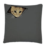 Minimalist Cat beautiful pattern Linen Cushion Cover Pillow Case for Home Sofa Car Decor Pillowcase 45X45cm - TopCats.Store