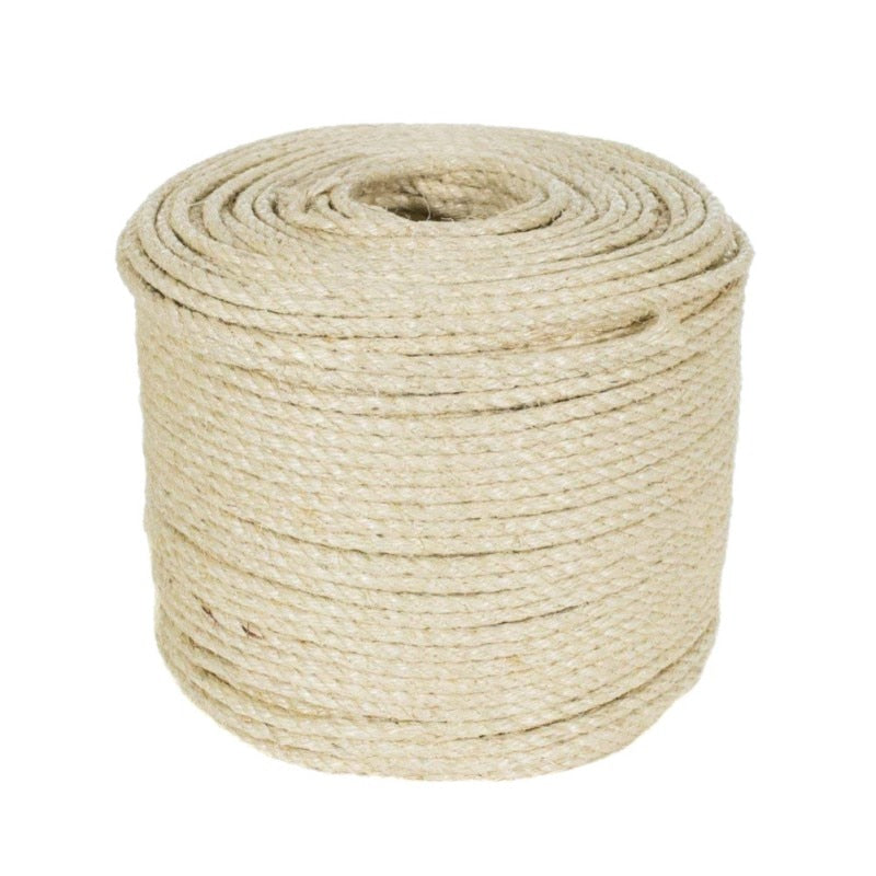 3/5M Sisal Rope Cat Tree DIY Scratching Post Toy Cat Climbing Frame Replacement Rope Desk Legs Binding Rope for Cat Sharpen Claw - TopCats.Store