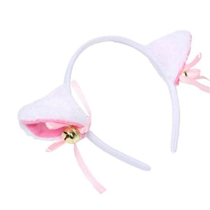 HOT New Grils Sweet Funny Bell Cat Cartoon Ears Hair Clip Headband Cosplay Anime Costume Birthday Party Women Hair Accessories - TopCats.Store